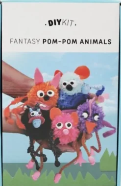 Pom-Pom Dyr - DIY Kit
