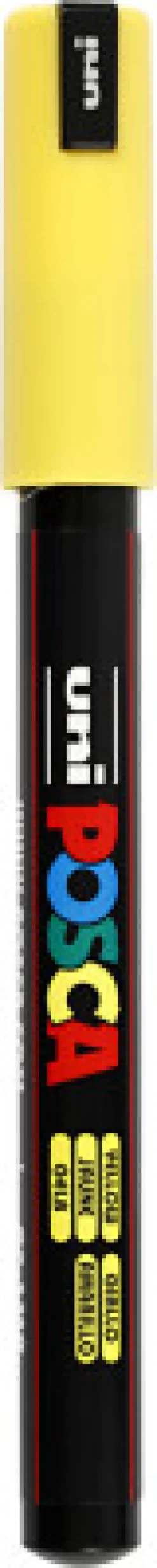 Posca Tusch - Nr. Pc-1Mr - Tykkelse 0,7 MM - Gul