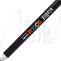 Posca Tusch - Nr. Pc-1Mr - Tykkelse 0,7 MM - Hvid