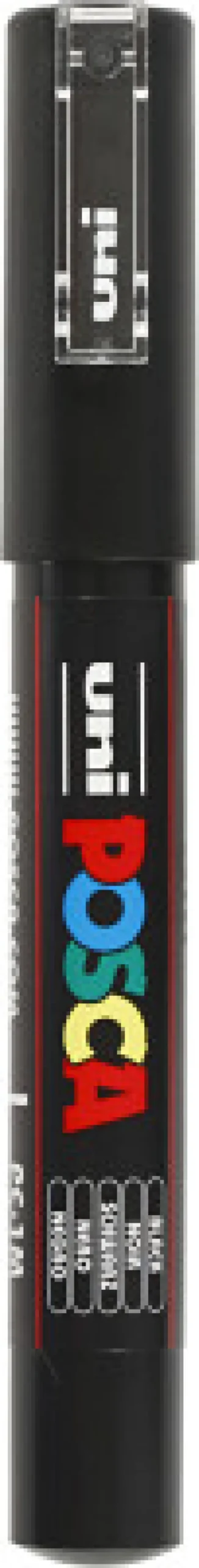 Posca Tusch - Nr. Pc-1M - Tykkelse 0,7 MM - Sort