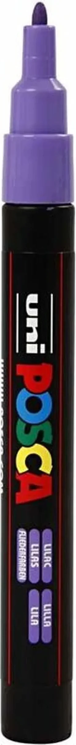 Posca Tusch - Nr. Pc-3M - Tykkelse 0,9-1,3 MM - Syren