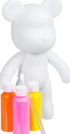 Pour Palz - DIY Paint Bear Collectible - Mango Sunset
