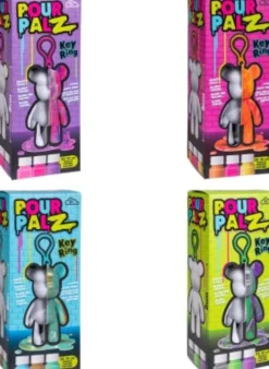 Pour Palz - DIY Paint Bear Keyring - 33130154