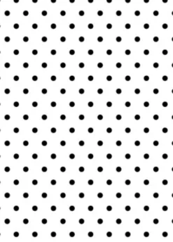 Prægeskabelon - Polka Prikker - 13X18,5 CM - Tykkelse 2 MM