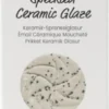 Prikket Keramik Glasur - 999-1060 C - Dækkende - Snow White - 60 ML