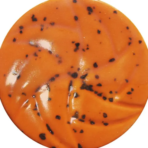 Prikket Keramik Glasur - 999-1060 C - Dækkende - Orange Sunset - 60 ML