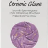 Prikket Keramik Glasur - 999-1060 C - Dækkende - Flower Power - 60 ML