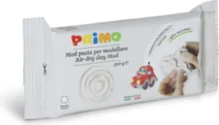 Primo - Selvhærdende Ler 500 G - Hvid