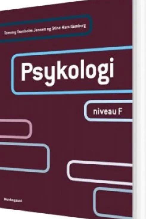 Psykologi, Niveau F