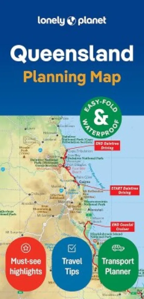 Queensland - Planning Map - Lonely Planet