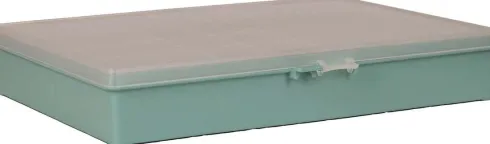 Raaco - Opbevaringsboks Med 14 Rum - 55X33,2X25,4 CM - Turkis