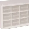 Raaco - Sortimentsboks Med 12 Skuffer - 14,2X24,8X14,9 CM - Hvid