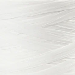 Raffia Papirgarn - B 7-8 MM - Hvid - 100 M