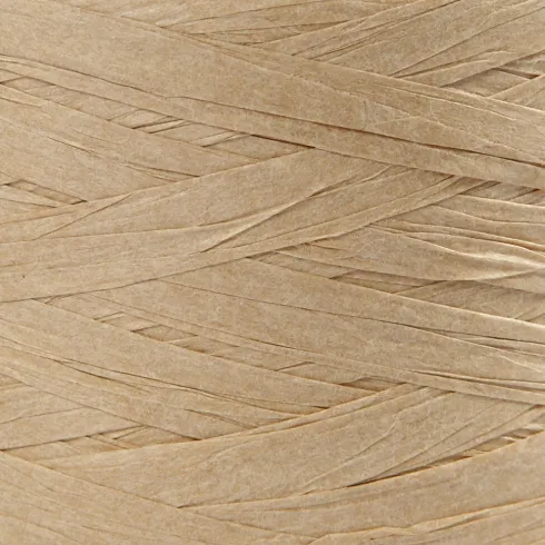 Raffia Papirgarn - B 7-8 MM - Sand - 100 M