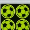 Refleks Stickers 4 Stk 50 MM - Fodbolde - Centrum