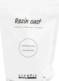 Resin Støbemix - Hvid - 800 G