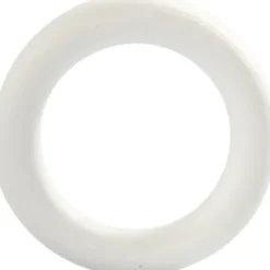 Ring - Str. 12 CM - Tykkelse 20 MM - Hvid - 1 Stk