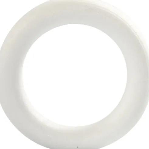Ring - Str. 12 CM - Tykkelse 20 MM - Hvid - 1 Stk