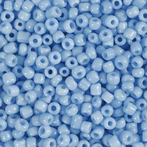 Rocaiperler - Glasperler - Ø 3 MM Hul 0,6-1,0 MM - Turkis - 25 G