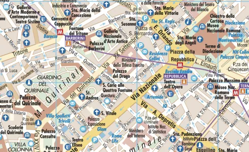 Rome - Borch Maps