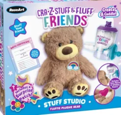 Roseart - Stuff And Fluff Friends - Stuff Studio - Fluffie Plushie Bear