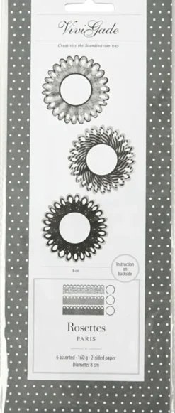 Rosetter - Ø 8 CM - 160 G - 6 Stk