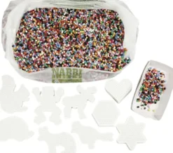 Rør Perler Og Perleplader Klassesæt - Medium - Standardfarver - 30000 Stk