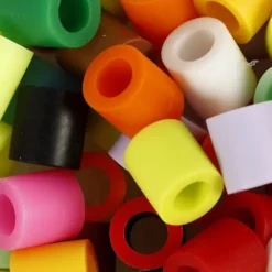 Rør Perler Til Perleplader - Jumbo - Suppleringsfarver - 1000 Stk. - Nabbi