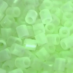 Rør Perler Til Perleplader - Medium - Selvlysende - 1100 Stk. - Nabbi