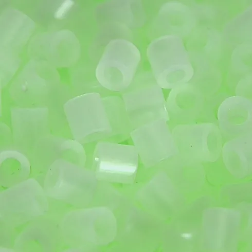 Rør Perler Til Perleplader - Medium - Selvlysende - 1100 Stk. - Nabbi