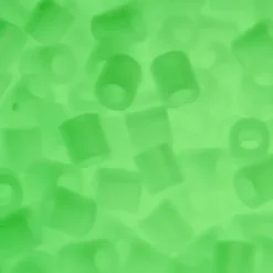 Rør Perler Til Perleplader - Medium - Selvlysende - 1100 Stk. - Nabbi