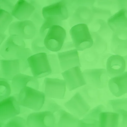 Rør Perler Til Perleplader - Medium - Selvlysende - 1100 Stk. - Nabbi