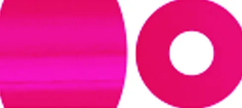 Rør Perler Til Perleplader - Medium - Cerise - 1100 Stk. - Nabbi