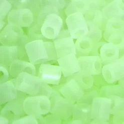 Rør Perler Til Perleplader - Medium - Selvlysende - 6000 Stk. - Nabbi