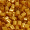 Rør Perler Til Perleplader - Medium - Guld - 6000 Stk. - Nabbi