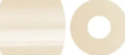 Rør Perler Til Perleplader - Medium - Lys Beige - 6000 Stk. - Nabbi