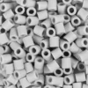 Rør Perler Til Perleplader - Medium - Grå - 3000 Stk. - Nabbi Biobeads