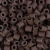 Rør Perler Til Perleplader - Medium - Brun - 1000 Stk. - Nabbi Biobeads