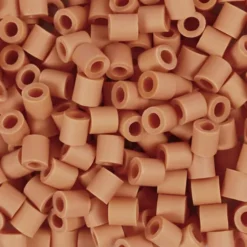 Rør Perler Til Perleplader - Medium - Orange - 1000 Stk. - Nabbi Biobeads