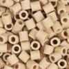 Rør Perler Til Perleplader - Medium - Creme - 1000 Stk. - Nabbi Biobeads