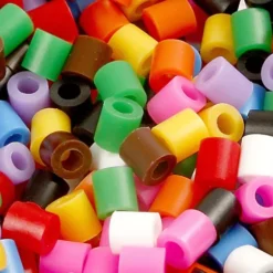 Rør Perler Til Perleplader - Medium - Standardfarver - 6000 Stk. - Nabbi