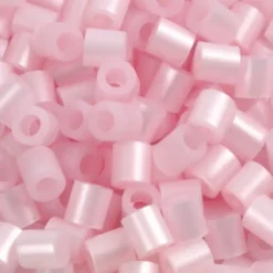 Rør Perler Til Perleplader - Medium - Rosa Perlemor - 6000 Stk. - Nabbi