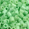 Rør Perler Til Perleplader - Medium - Grøn Pastel - 1100 Stk. - Nabbi