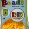 Rør Perler Til Perleplader - Medium - Gul - 1100 Stk. - Nabbi