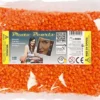 Rør Perler Til Perleplader - Medium - Klar Orange - 6000 Stk. - Nabbi