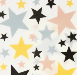 Rub On Stickers - Stjerner - 12,2X15,3 CM