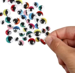 Rulleøjne - Ø 8-12 MM - 300 Assorteret