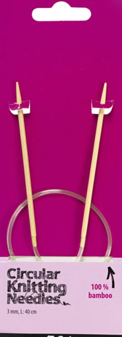 Rundpinde Sæt - Bambus Træ - Ø 3 MM - L 40 CM