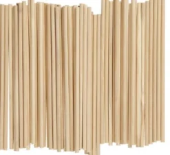 Rundstok - L 15 CM - Ø 4 MM - 100 Stk