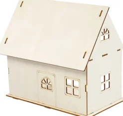 Saml Selv Dukkehus - H 25 CM - Str. 18X27 CM - 1 Stk